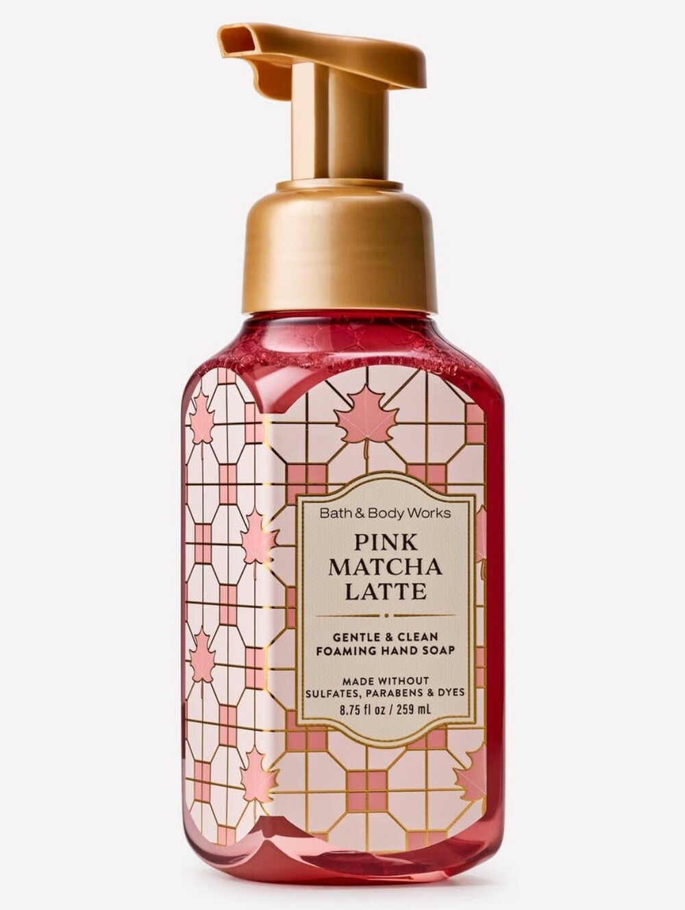 Bath & Body Works Pink Matcha Latte Foaming Hand Soap